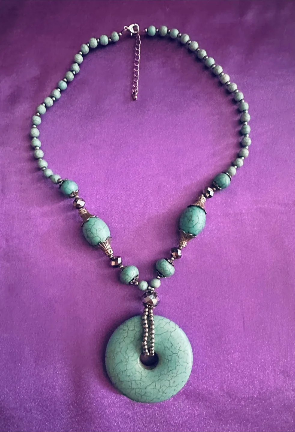 Beaded Statement Necklace image indicator(2)