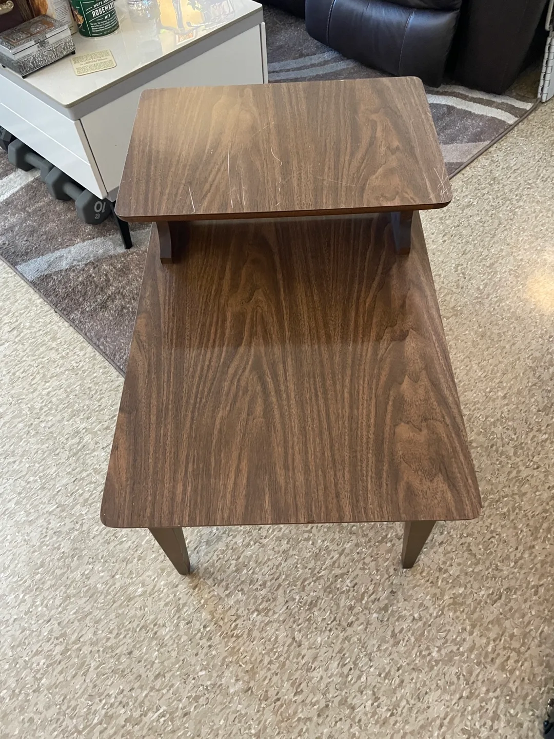 Mid Century Modern Lane Tiered Step End Tables thumbnail