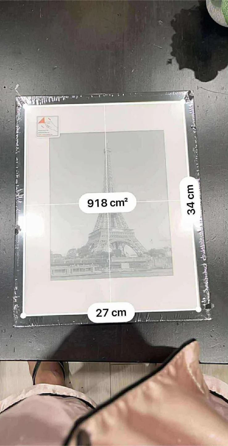 New Black Picture Frame (27x34cm) image indicator(3)
