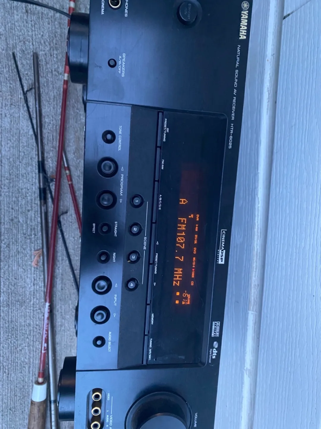 Yamaha HTR-6025 Receiver(no remote) thumbnail