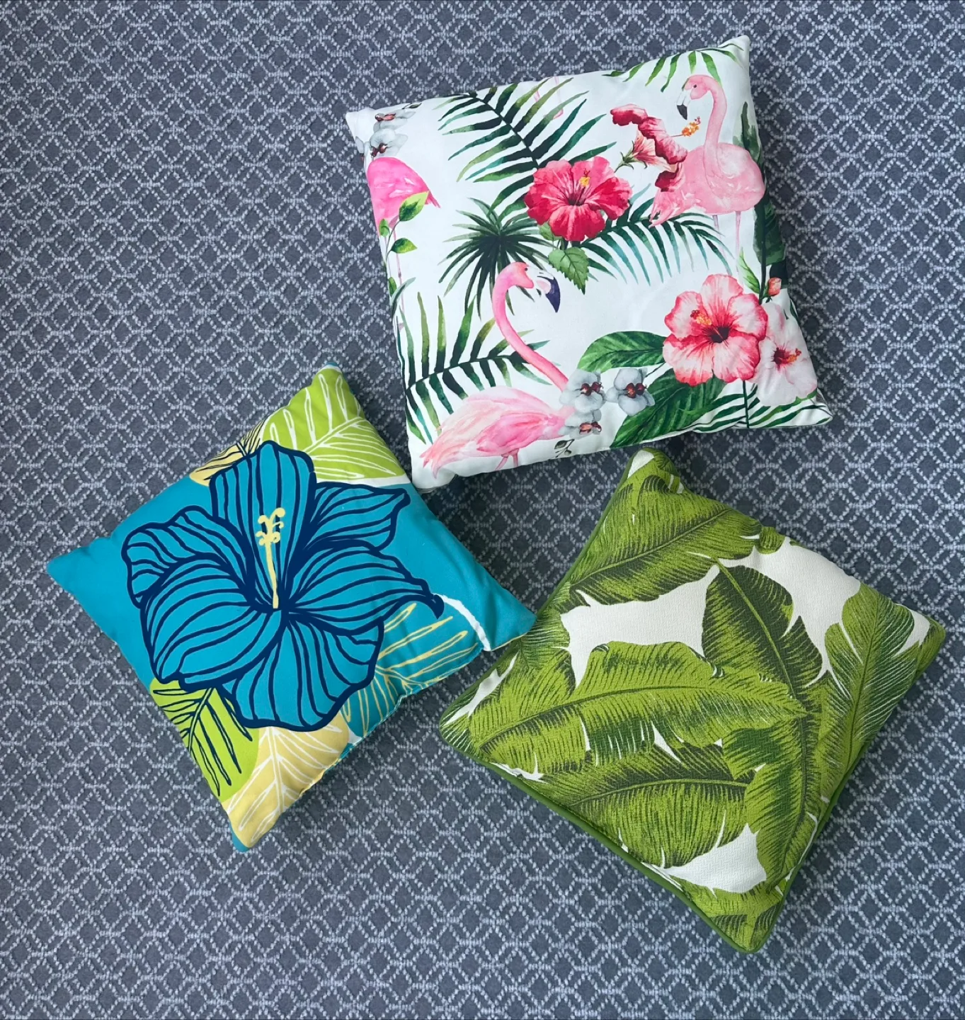 Set of 3 Outdoor Throw Pillows thumbnail