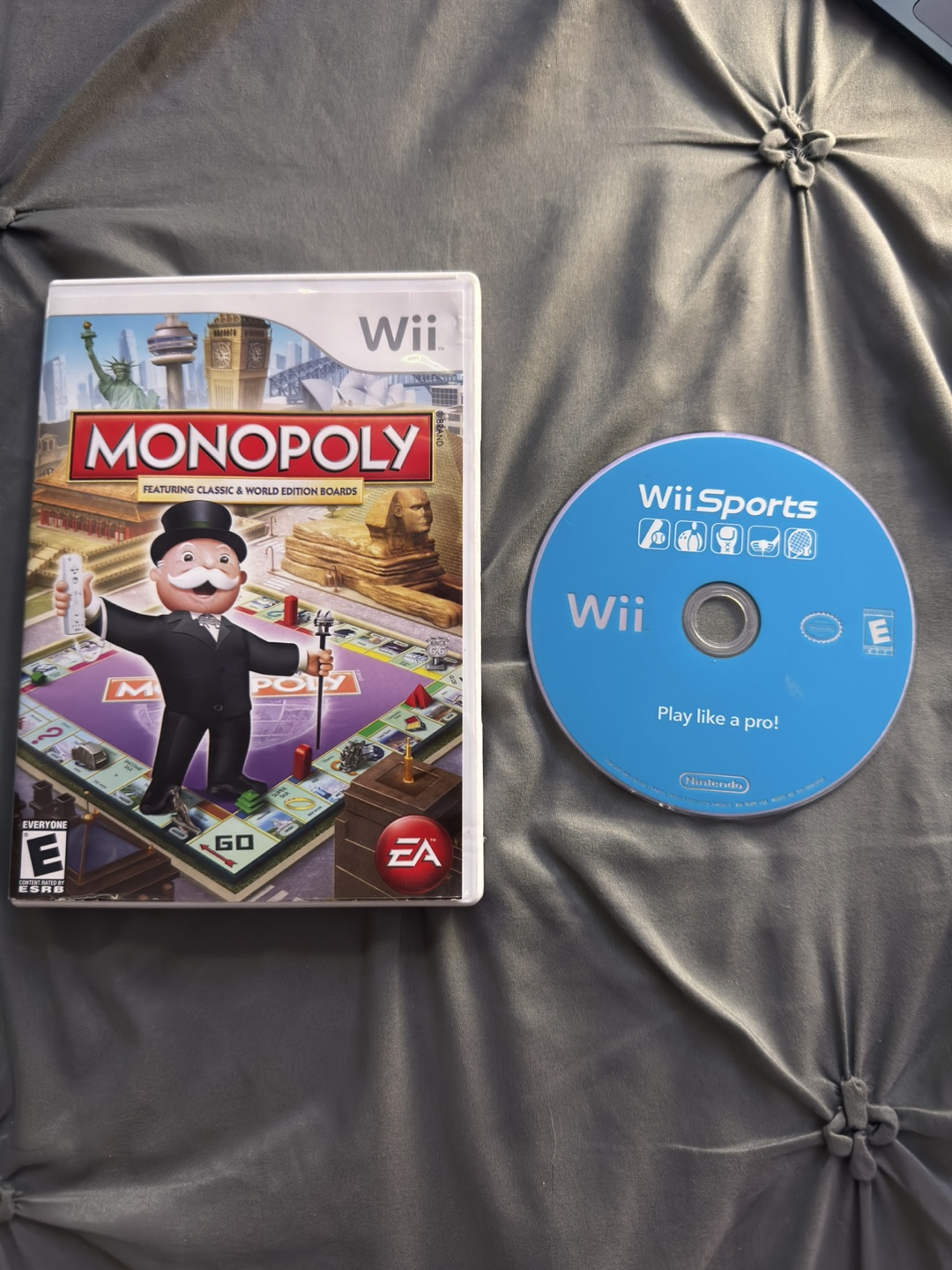 Monopoly Wii Game & Wii Sports