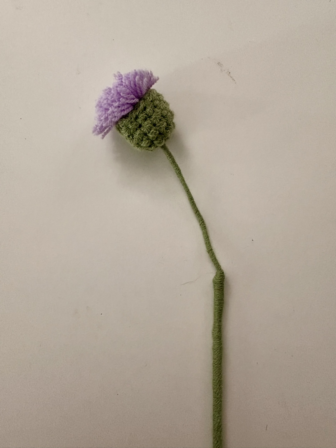 Artificial Flower Stems - Red & Purple Thistles - photo 5