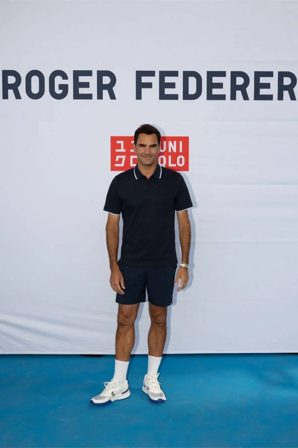 Uniqlo Roger Federer AIRism Cotton Polo - XS thumbnail