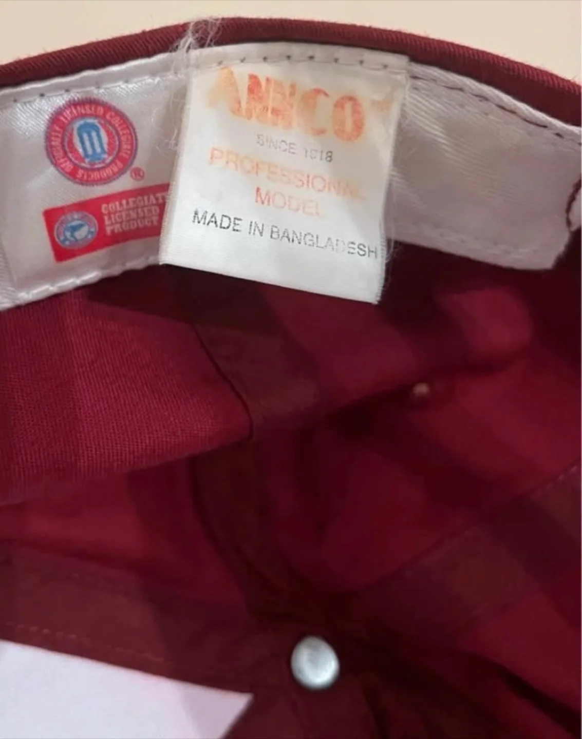 Annco Mississippi State Vintage SnapBack Hat image indicator(3)