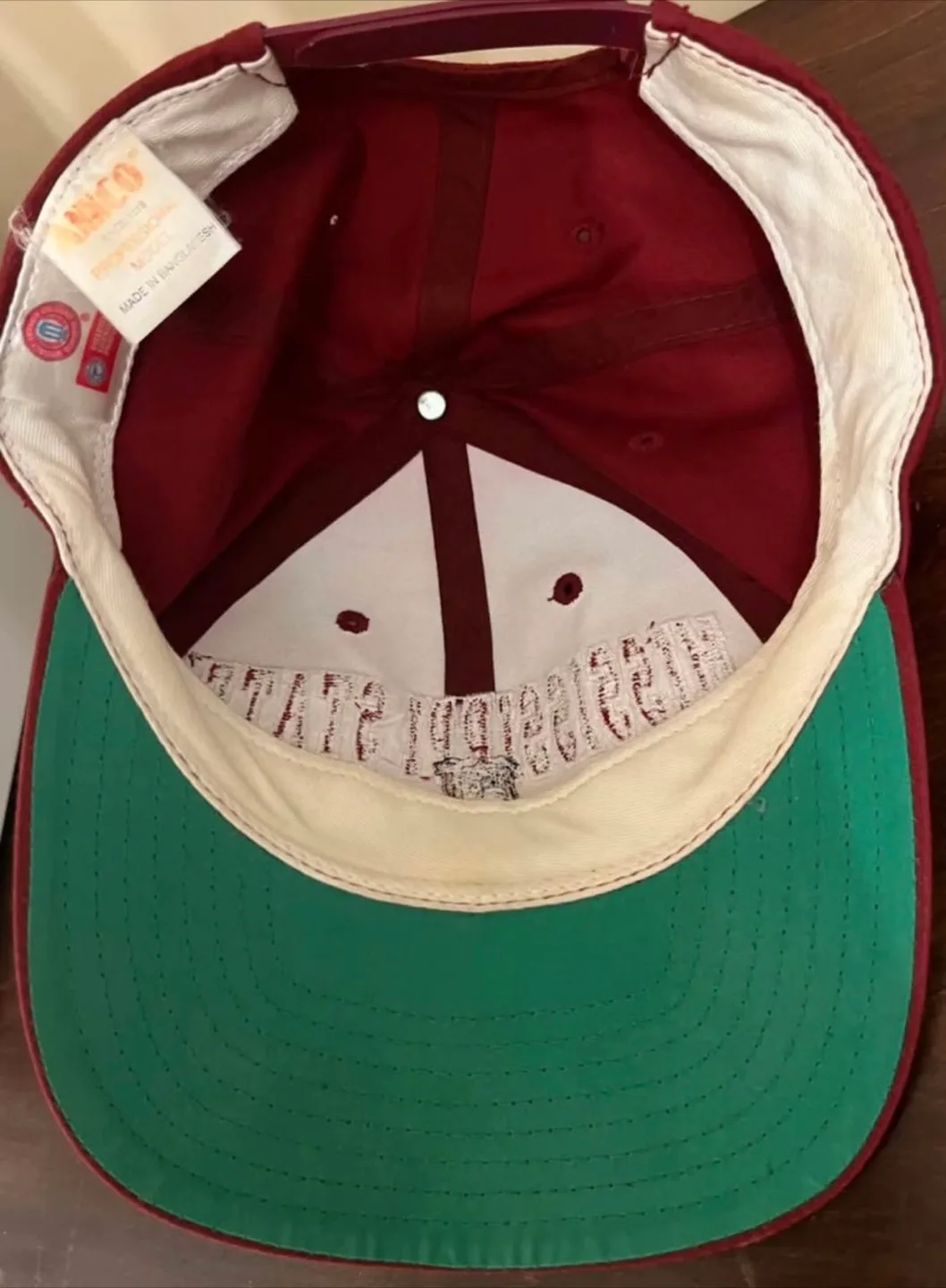 Annco Mississippi State Vintage SnapBack Hat image indicator(4)