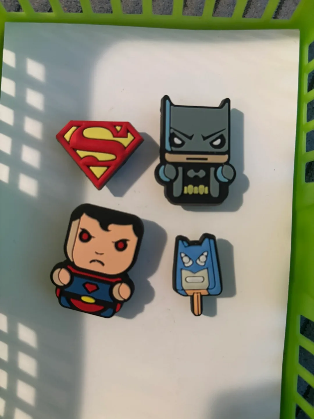 Set of 4 Superhero Jibbitz thumbnail