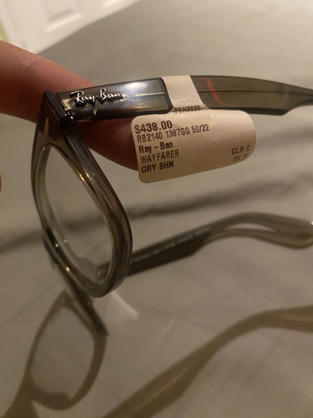 Ray-Ban Wayfarer RB2140 Grey Sunglasses