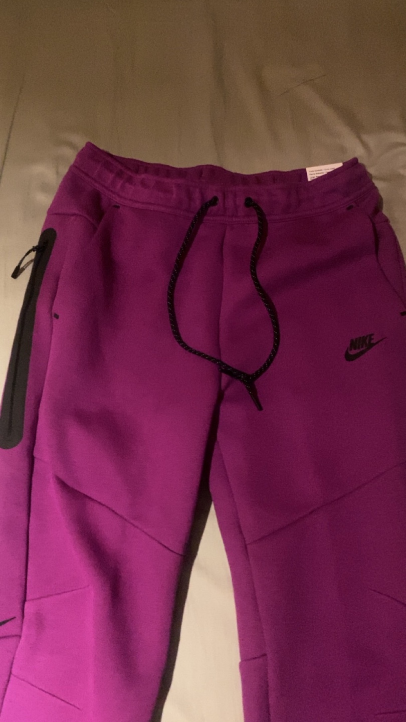 Nike Tech Fleece Pants - Purple