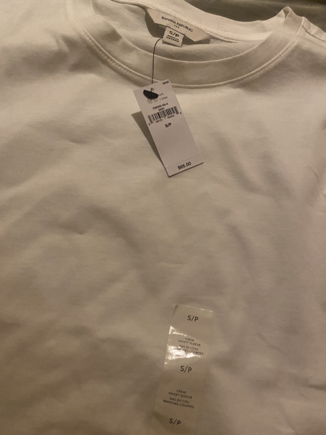 New Banana Republic Crew Neck Tee - Size S