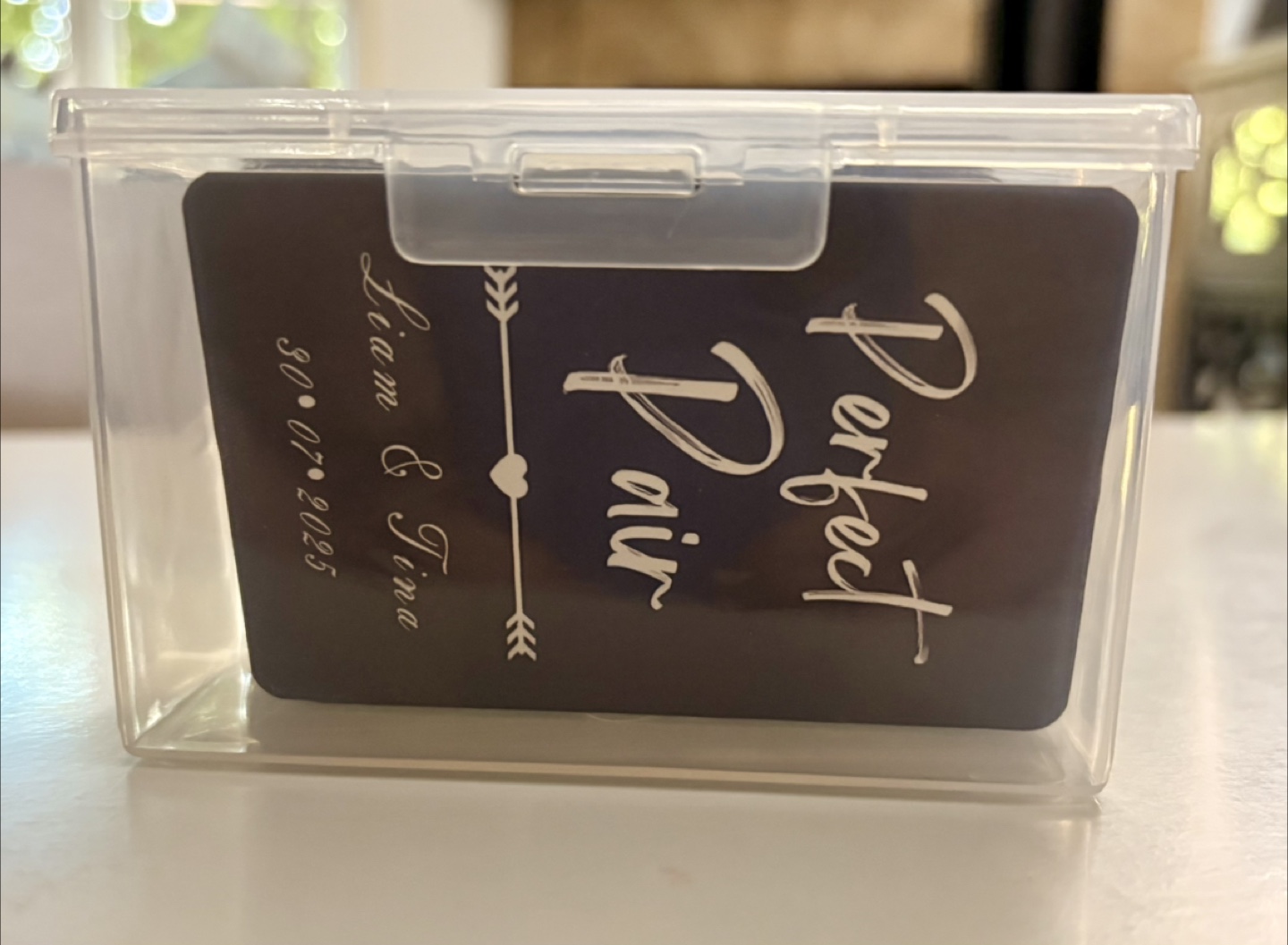 Wedding Playing Card - guestbook supplies - photo 5