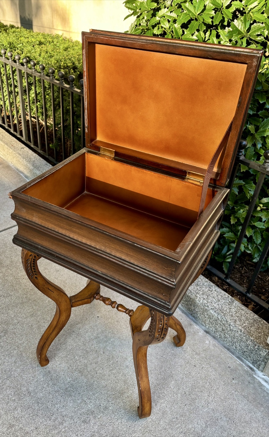 Vintage Bookcase Side Table