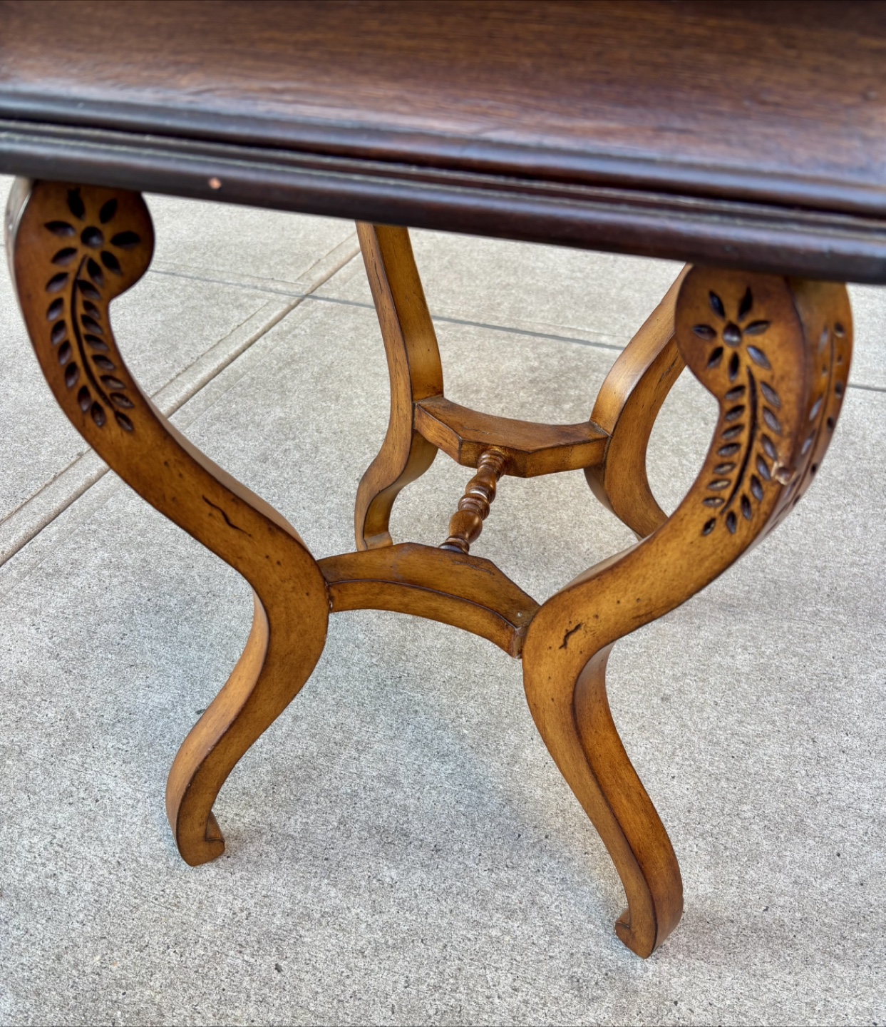 Vintage Bookcase Side Table - photo 4