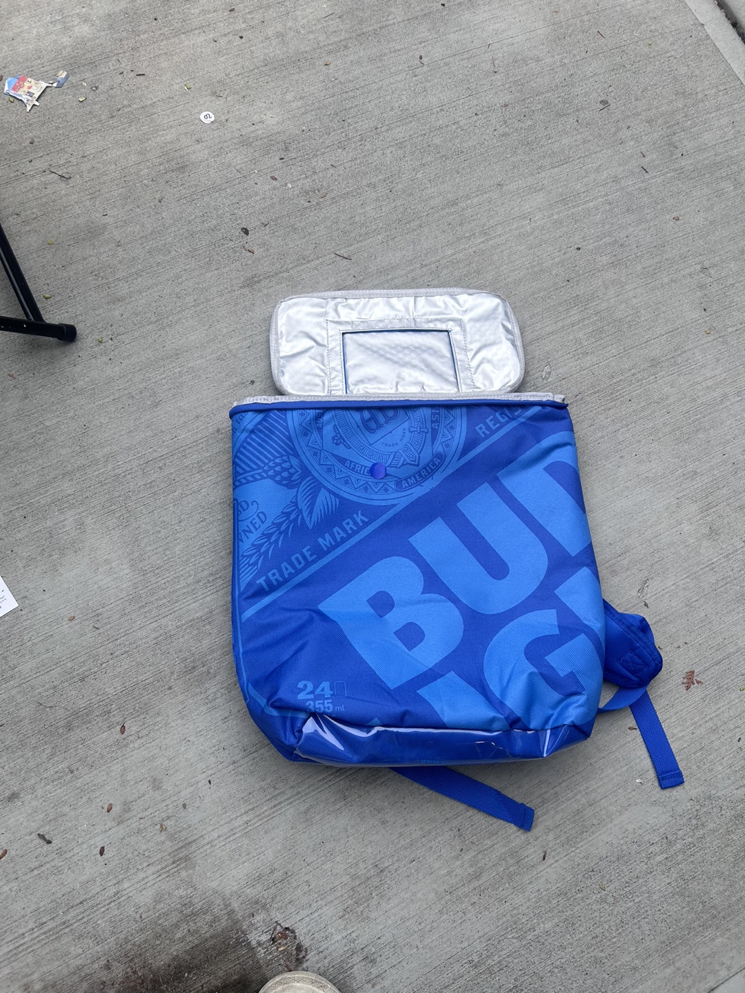 Bud Light Backpack Cooler - Blue🧡