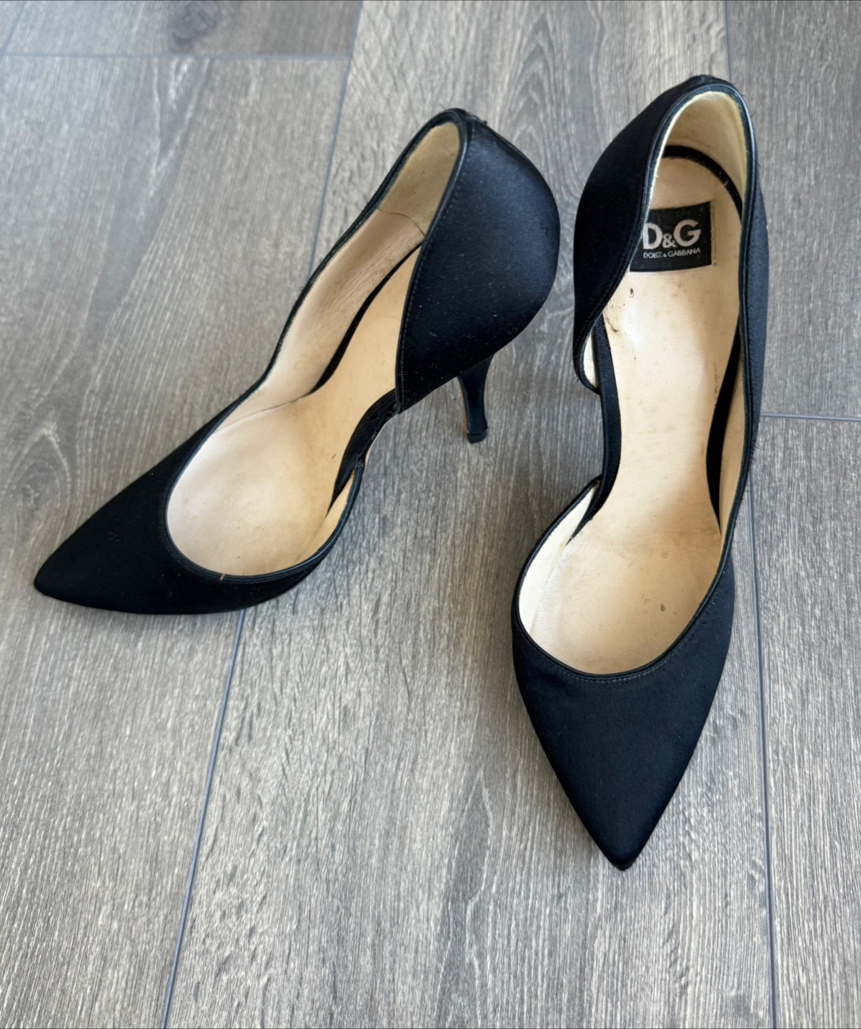 D&G Black Heels - Size 36 - photo 2