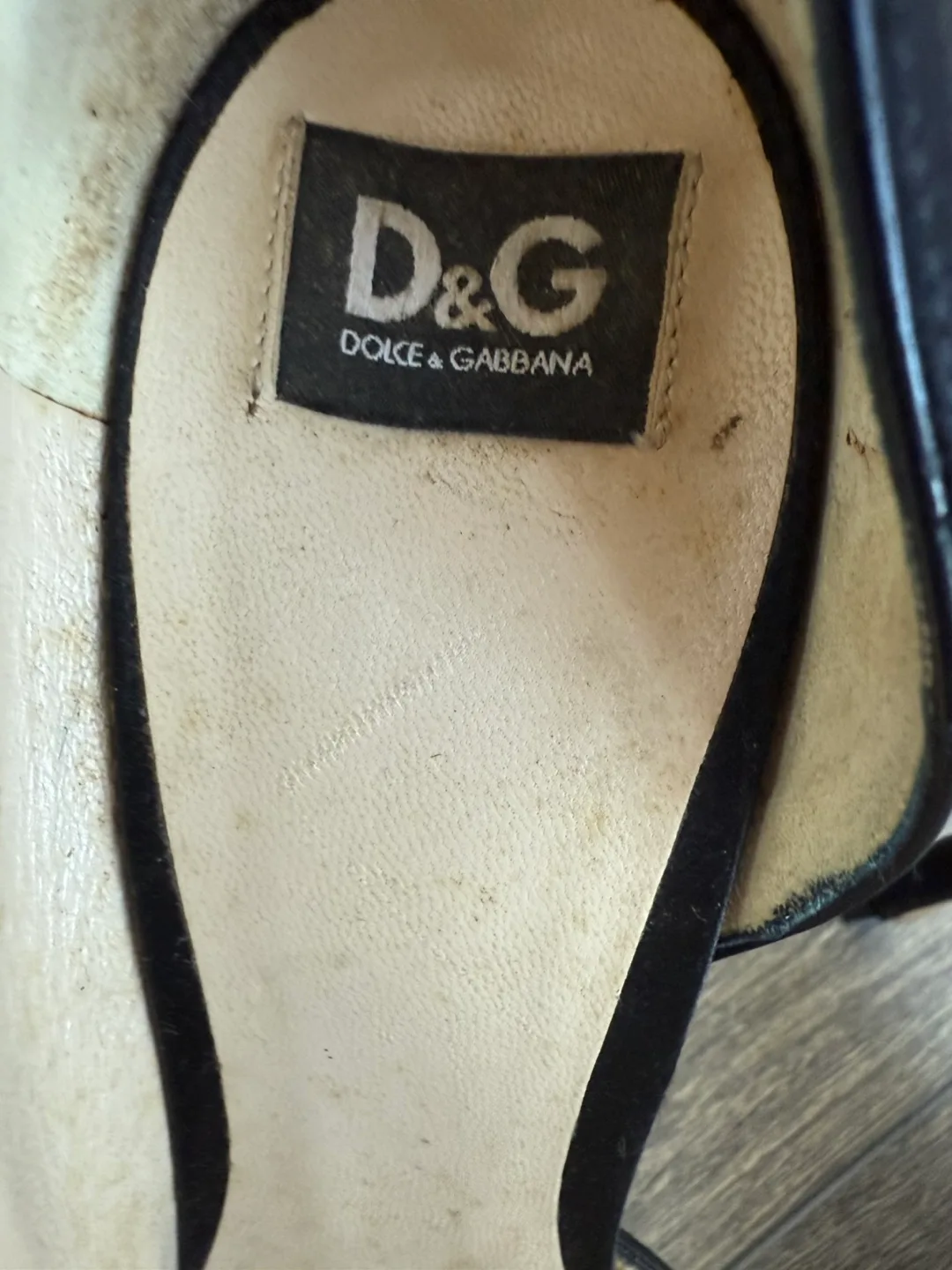 D&G Black Heels - Size 36 image indicator(9)