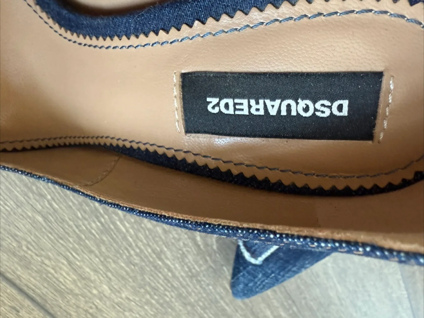 Dsquared2 Denim Heels - Size 36 image indicator(2)