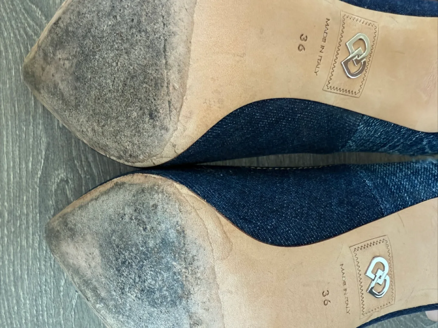 Dsquared2 Denim Heels - Size 36 image indicator(5)
