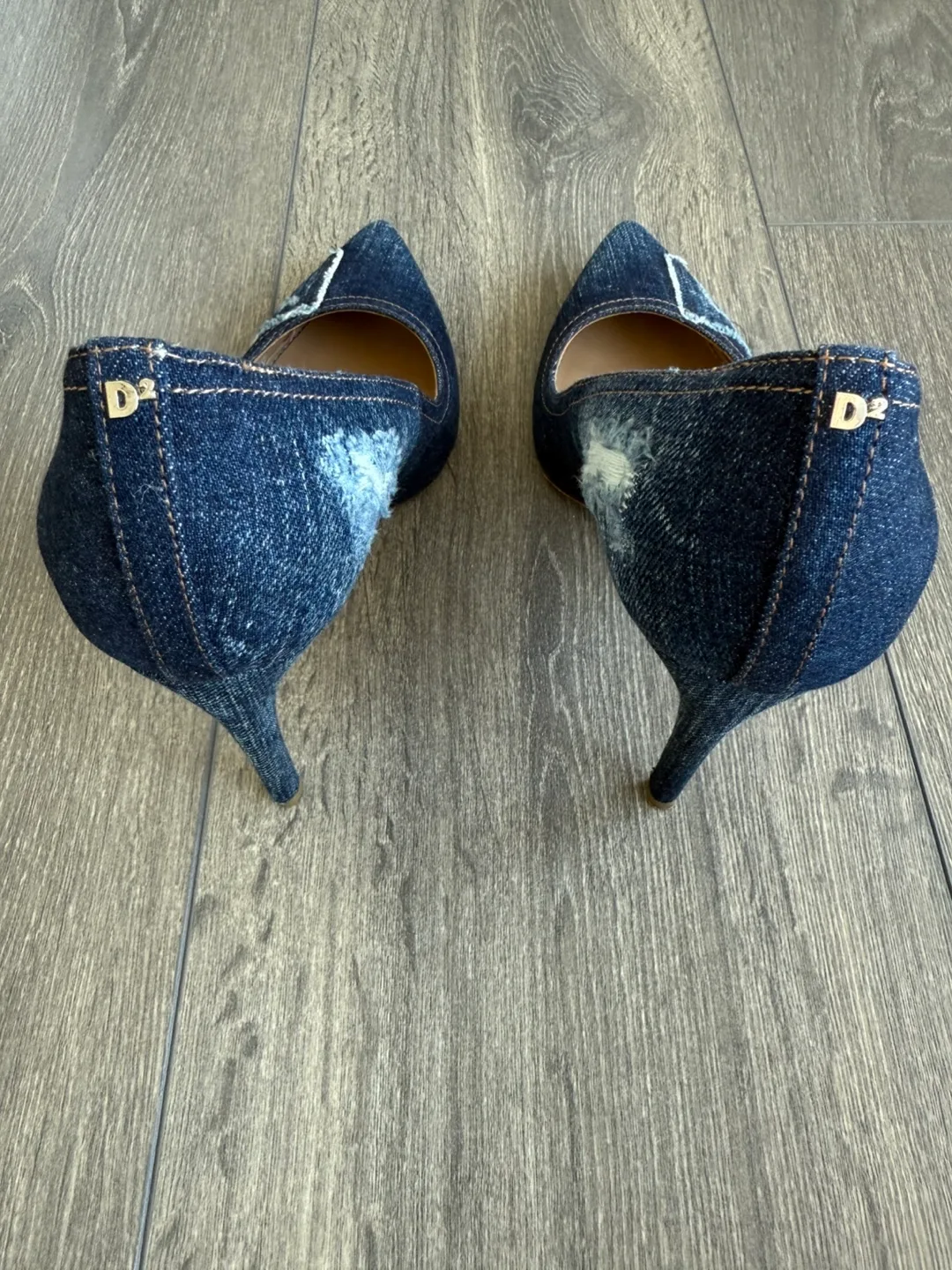 Dsquared2 Denim Heels - Size 36 image indicator(3)