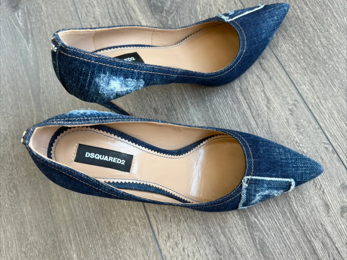 Dsquared2 Denim Heels - Size 36 image indicator(7)