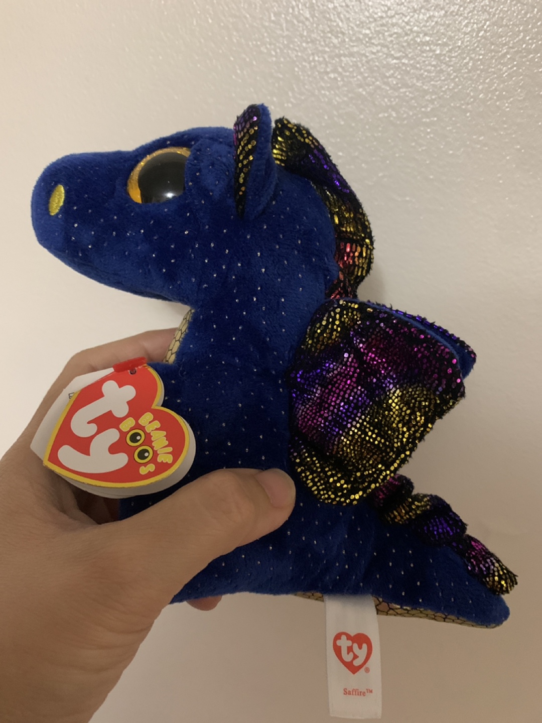 Ty Beanie Boos Saffire Dragon Plush - photo 5