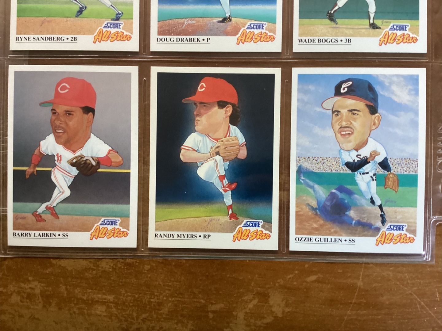 1991 SCORE MLB Cards 392,393,394,397,662,662,663,665,666 & 667 - photo 4