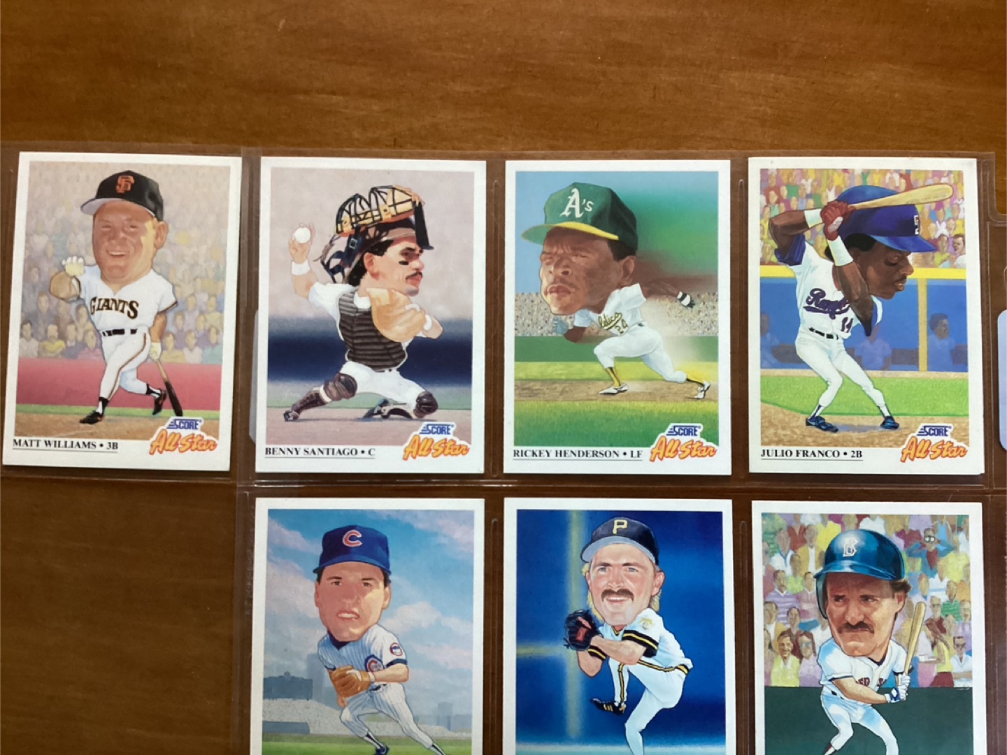 1991 SCORE MLB Cards 392,393,394,397,662,662,663,665,666 & 667 - photo 2