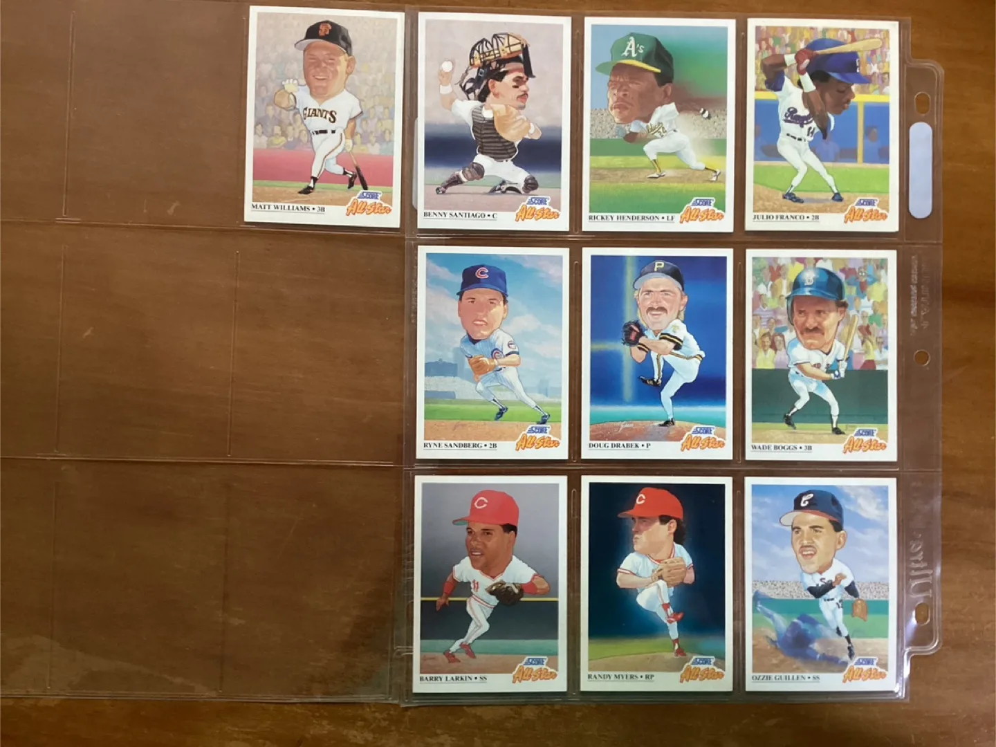 1991 SCORE MLB Cards 392,393,394,397,662,662,663,665,666 & 667 thumbnail