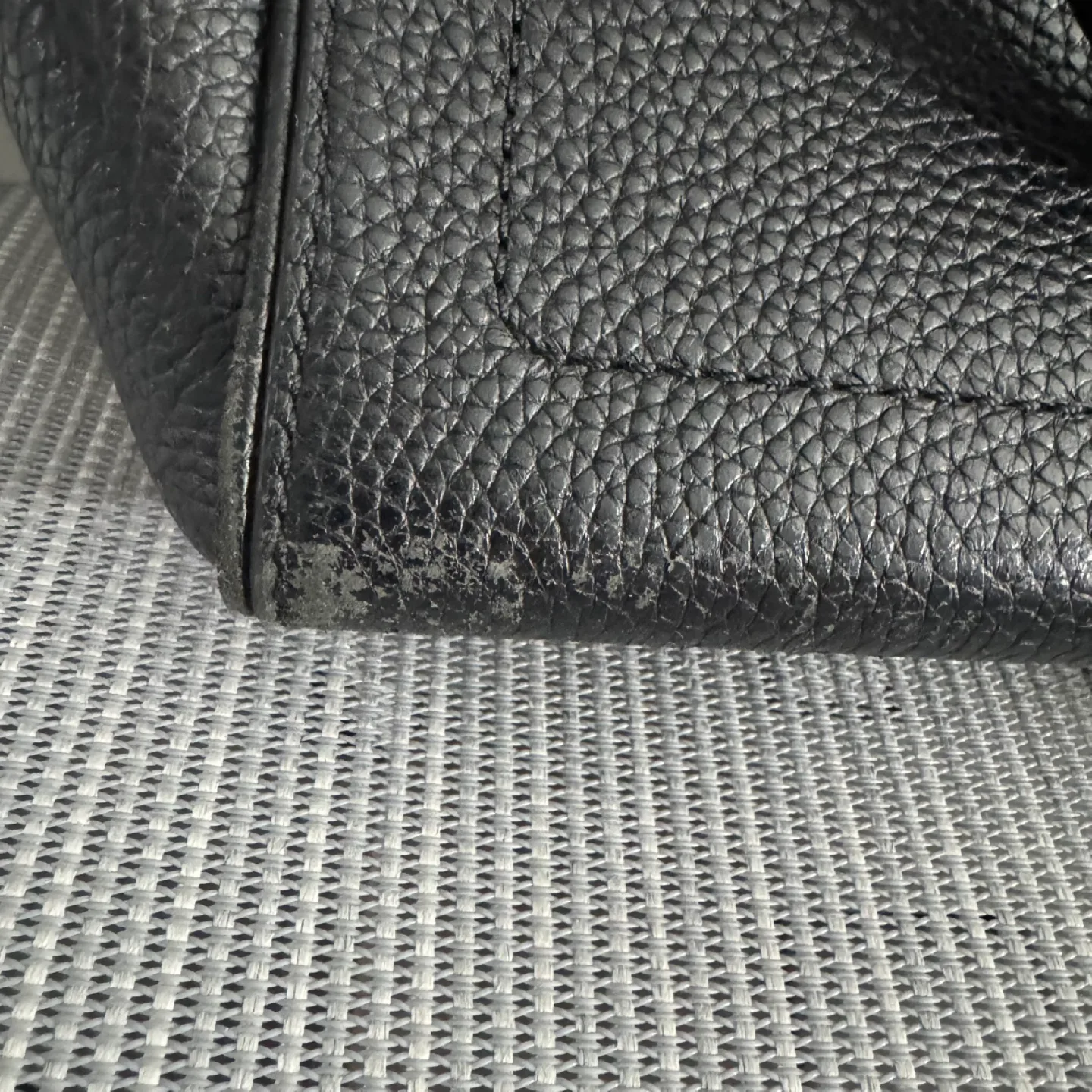 Kate Spade Black Leather Satchel image indicator(4)