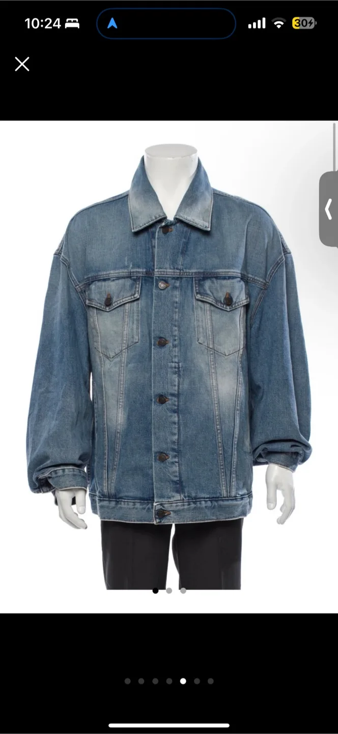 Acne Studios Denim Jacket XS fits like L 🧡 thumbnail
