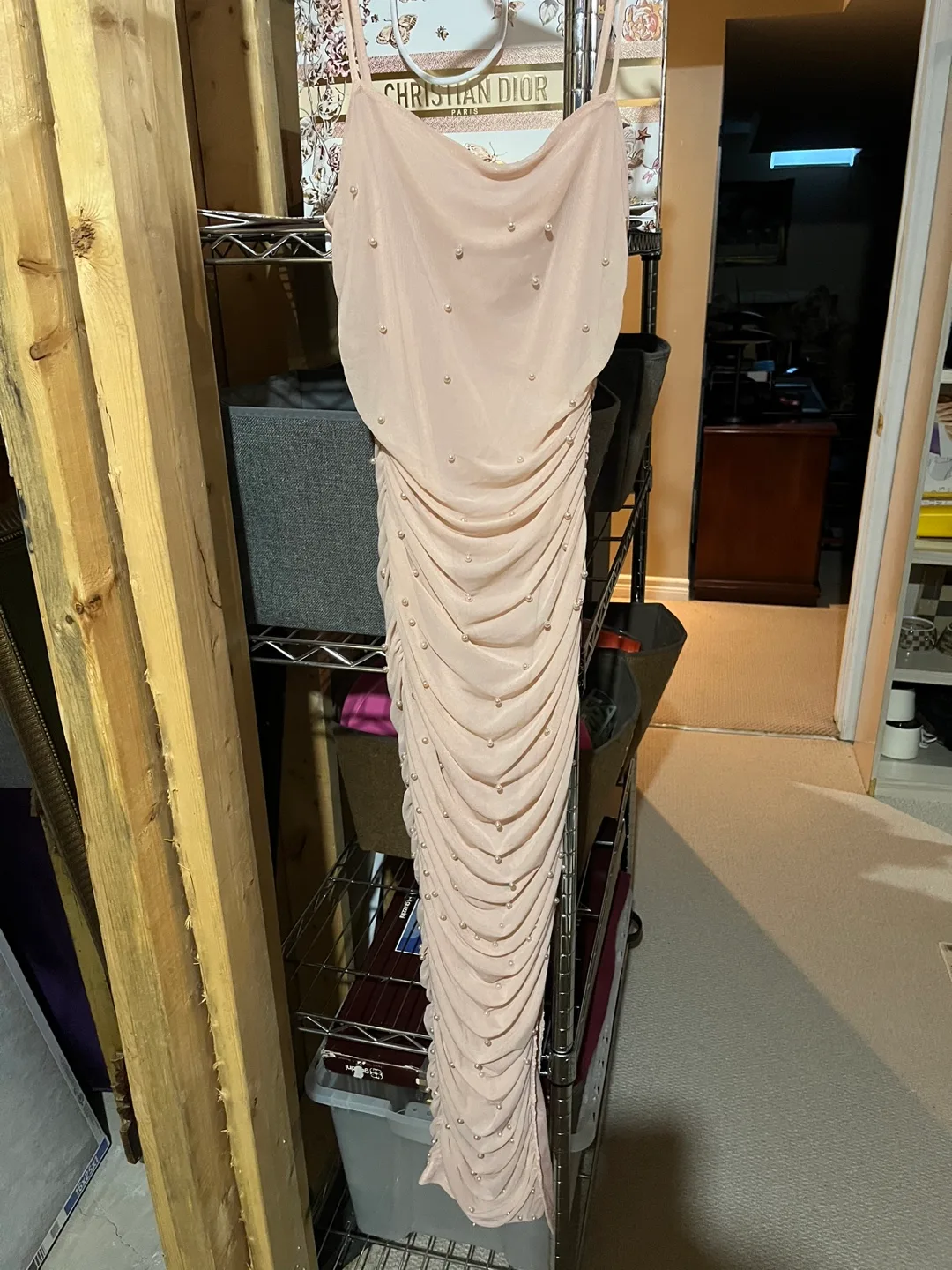 Bodycon Dress - Pink, Size Small thumbnail