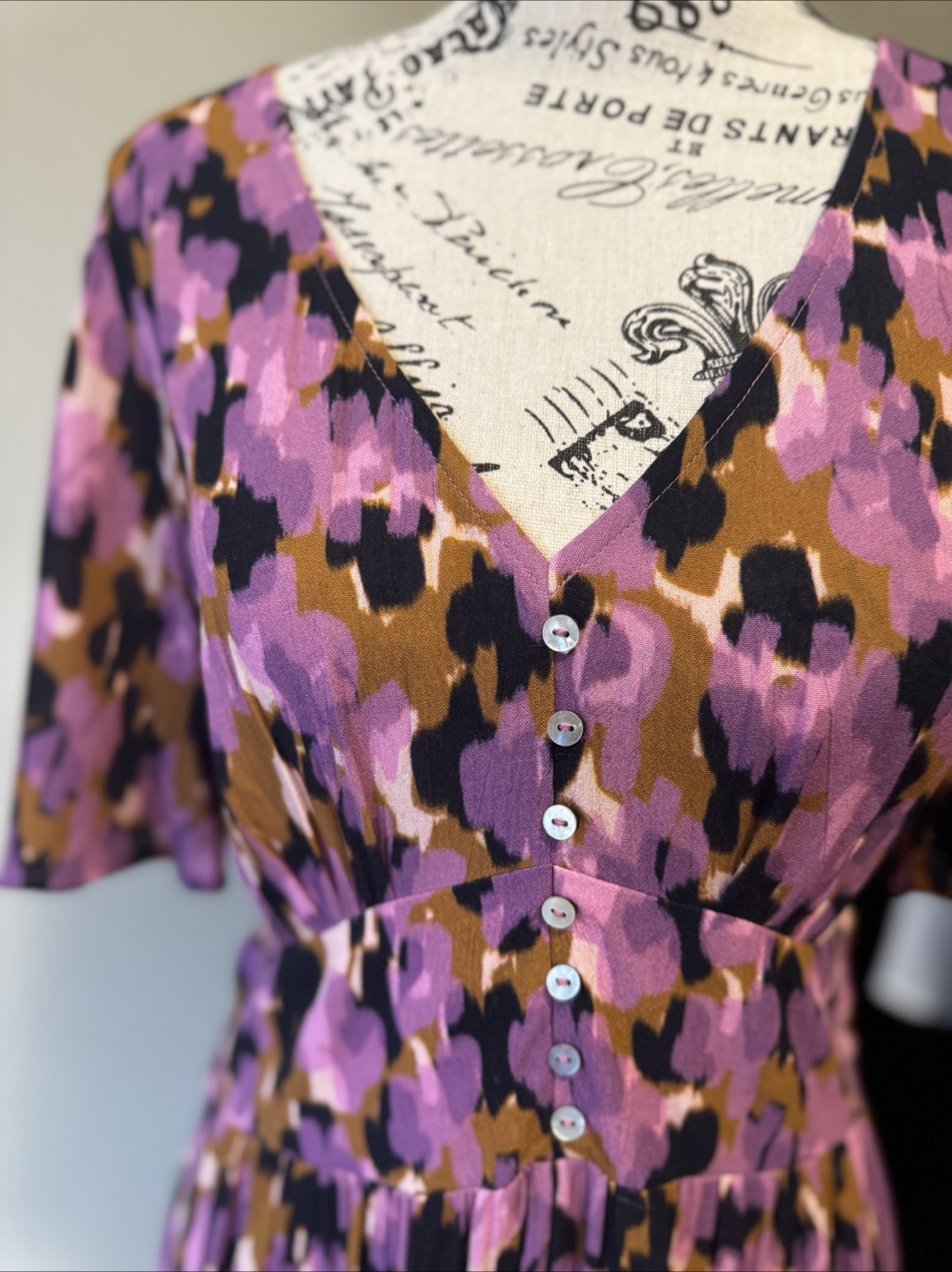 Floral Print Maxi Dress size S - photo 3
