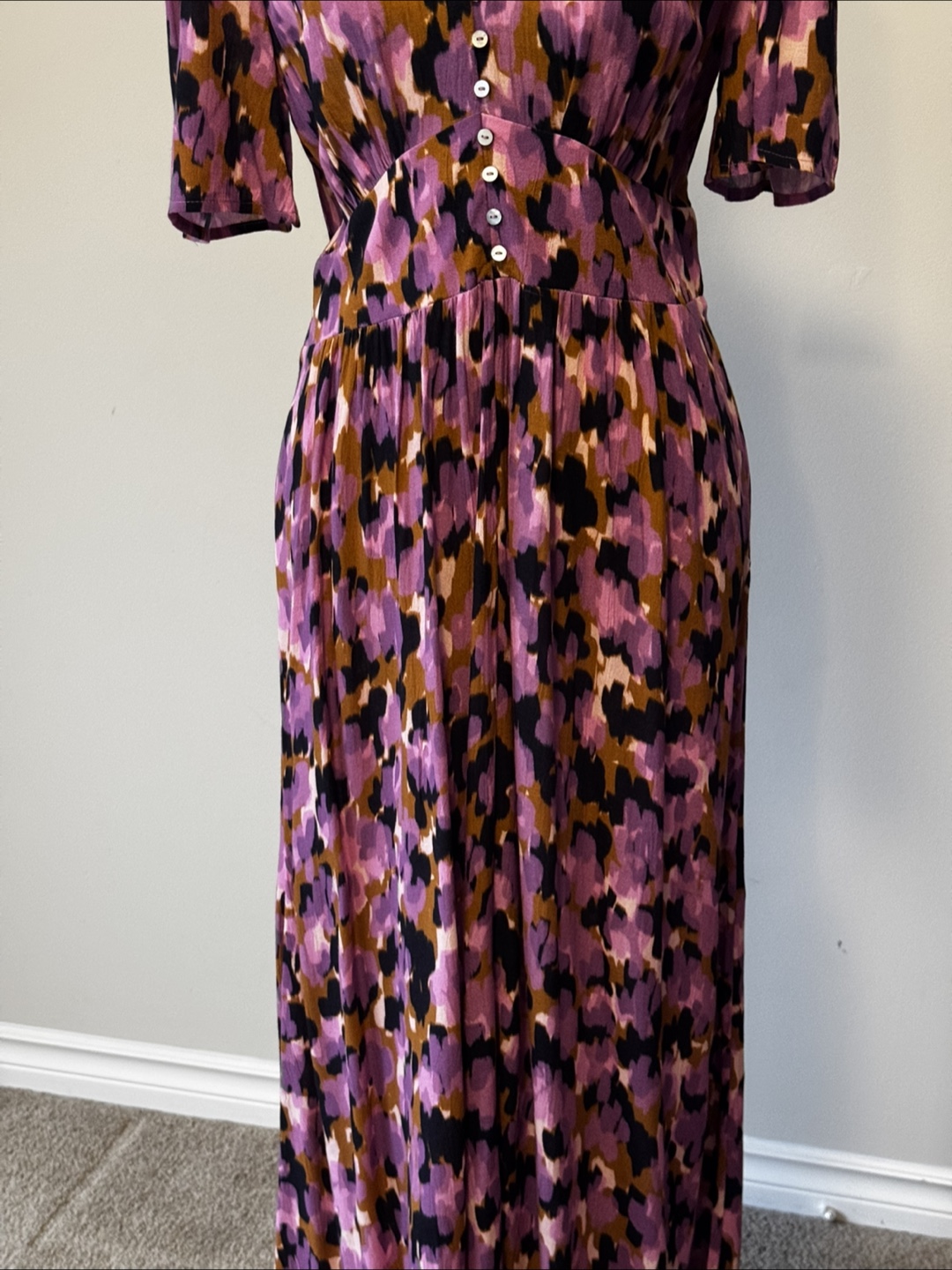 Floral Print Maxi Dress size S