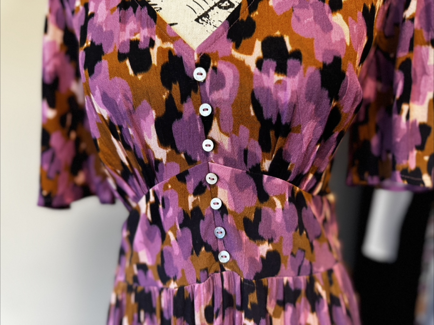 Floral Print Maxi Dress size S - photo 2