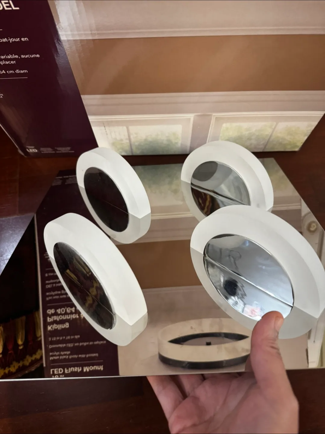 Home Decorators Kipling 16 in LED Flush Mount thumbnail