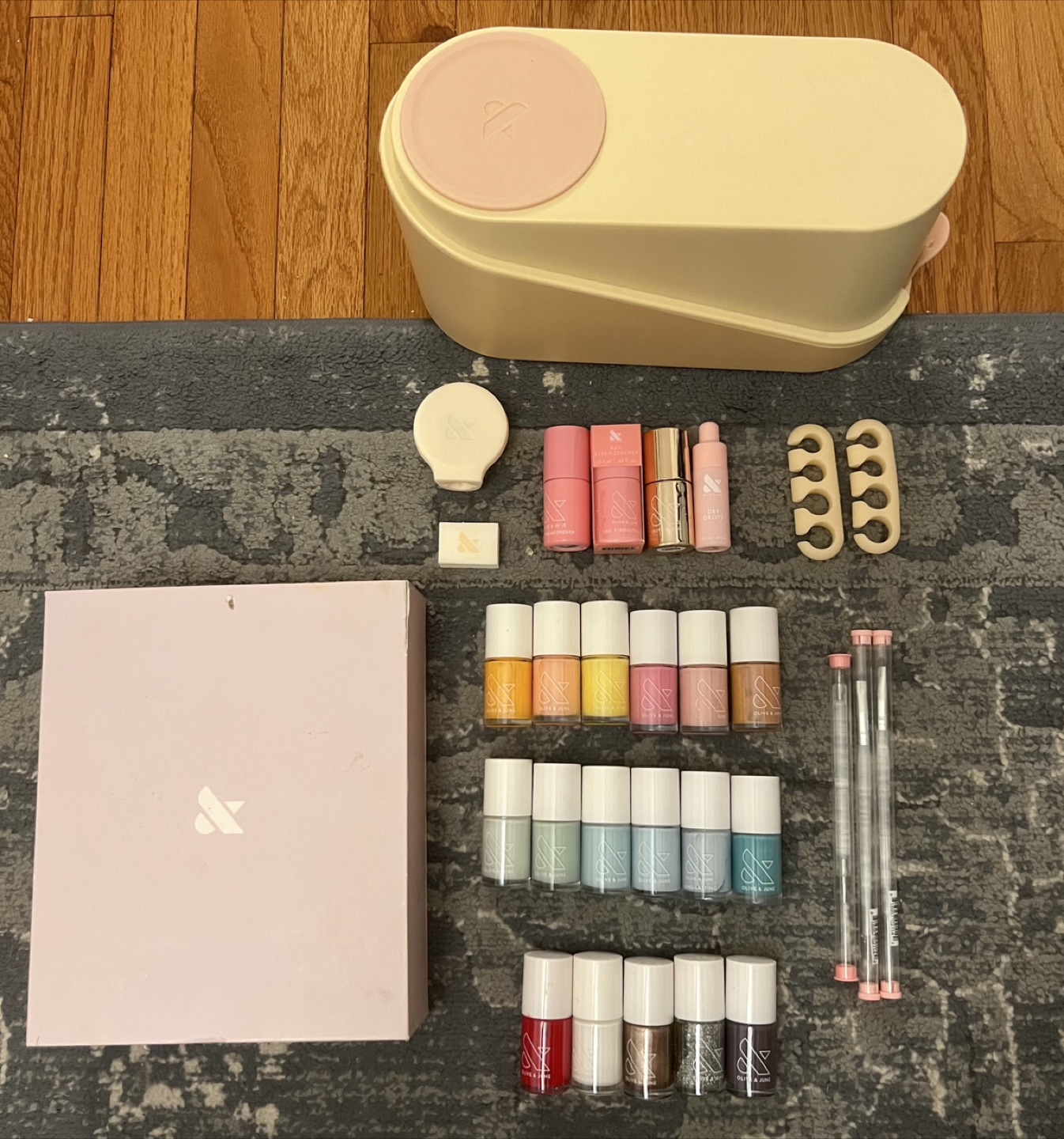 Olive & June nail polish & pedicure system