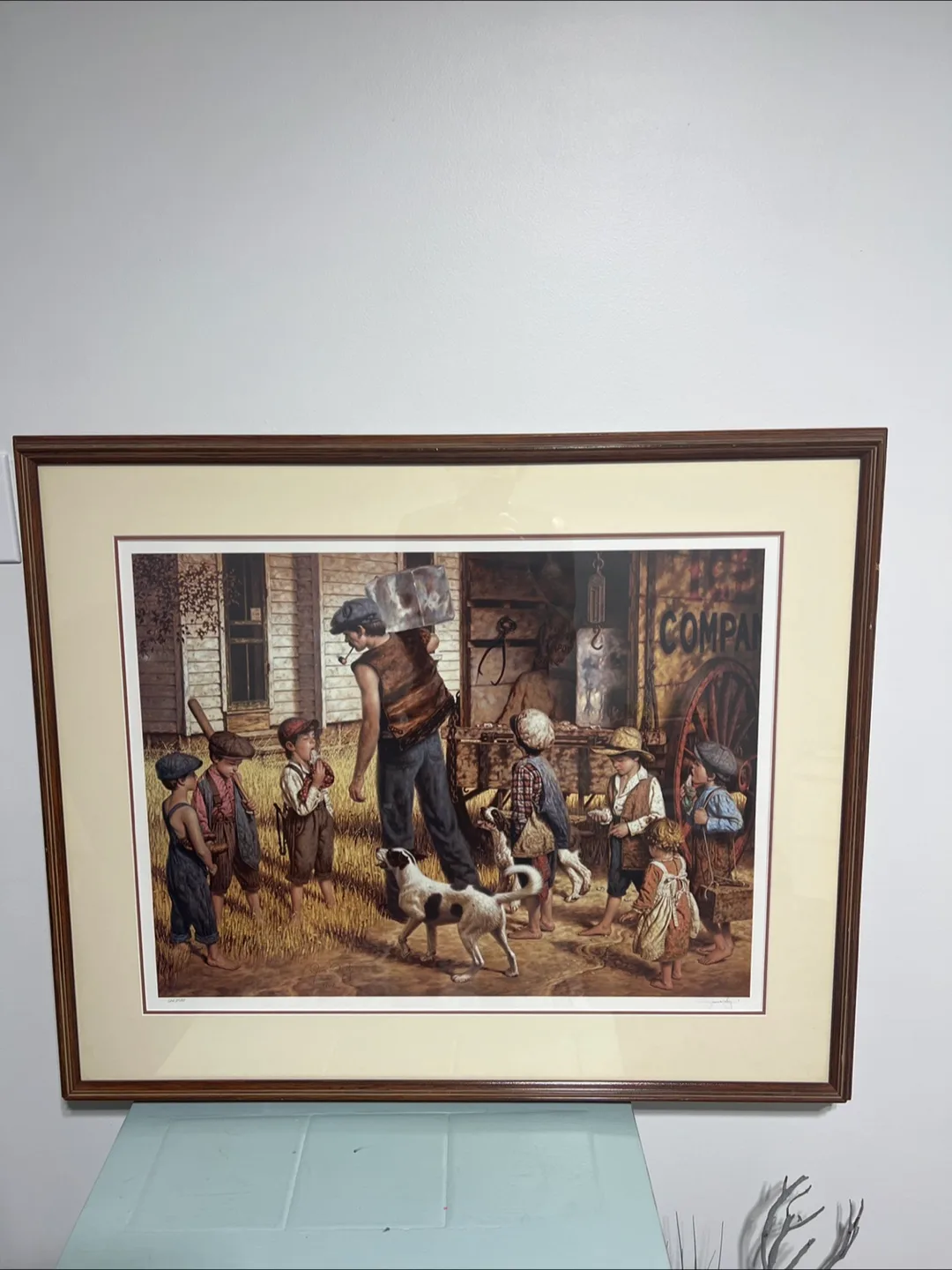 Jim Daly "The Ice Man" Framed Print image indicator(2)