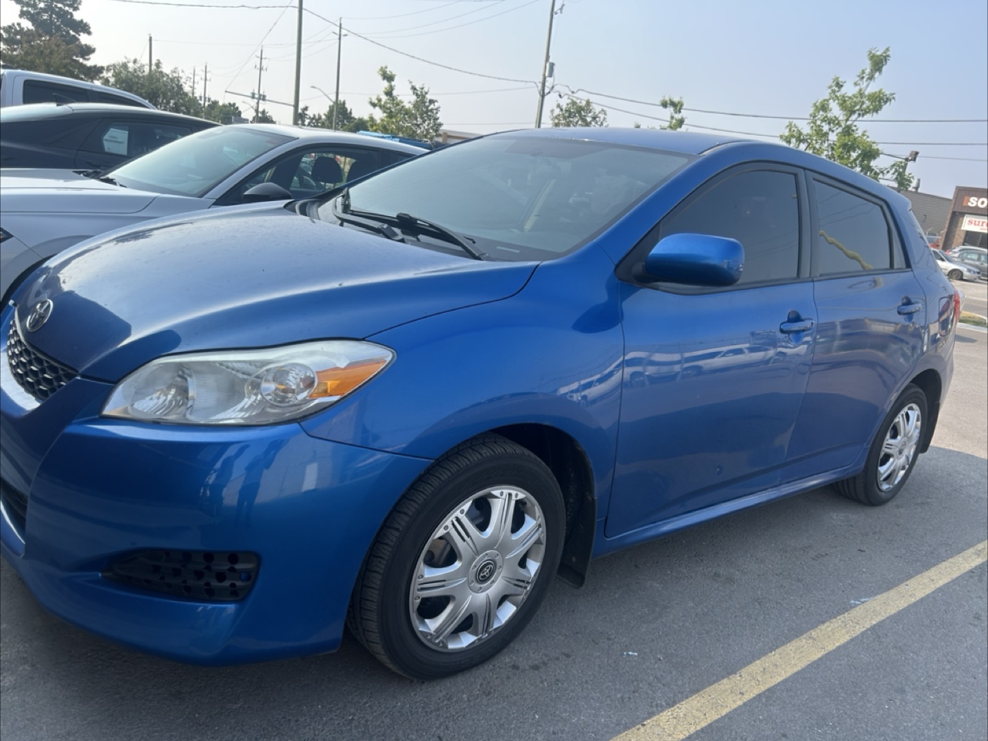 2009Toyota Matrix XR - Blue Hatchback - photo 4