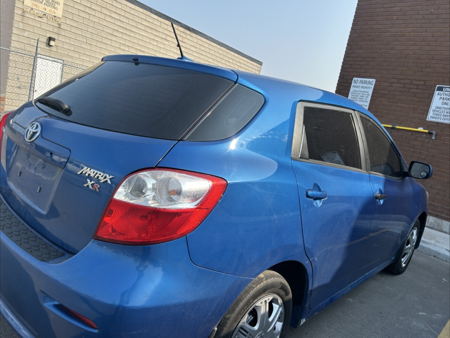 2009Toyota Matrix XR - Blue Hatchback