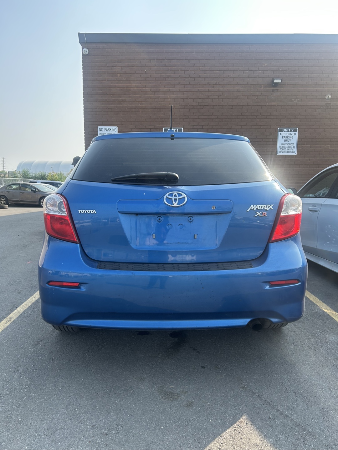 2009Toyota Matrix XR - Blue Hatchback - photo 2
