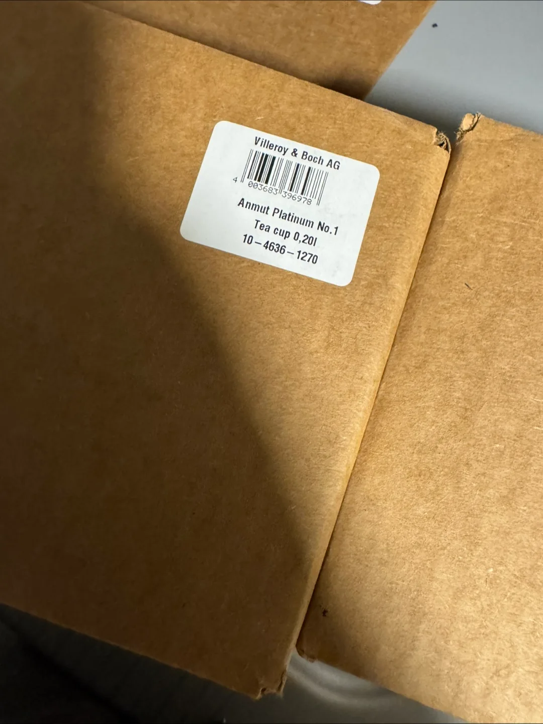 Set of Villeroy & Boch Anmut Platinum No.1 Cup & Saucer image indicator(7)