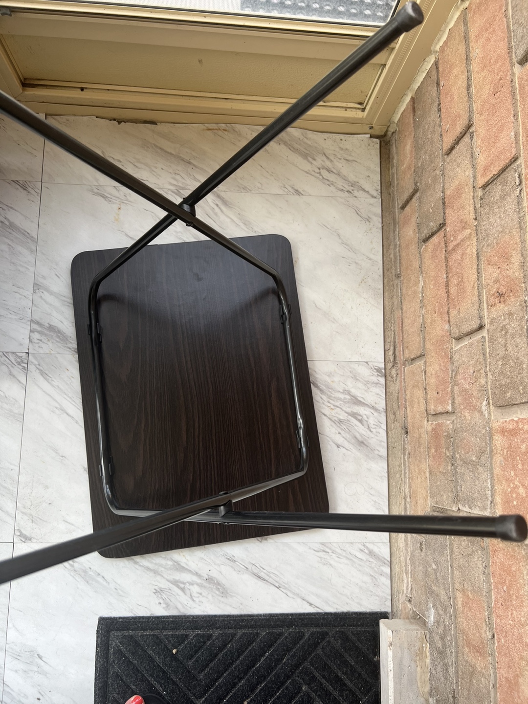 Folding Table - Brown - photo 4