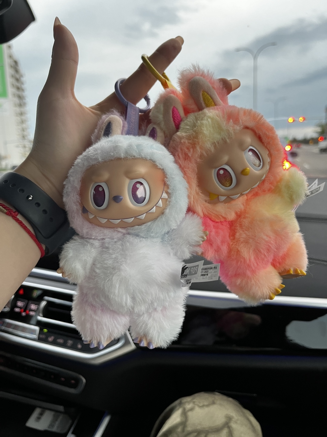 Labubu The Monsters Plush Keychain - photo 2