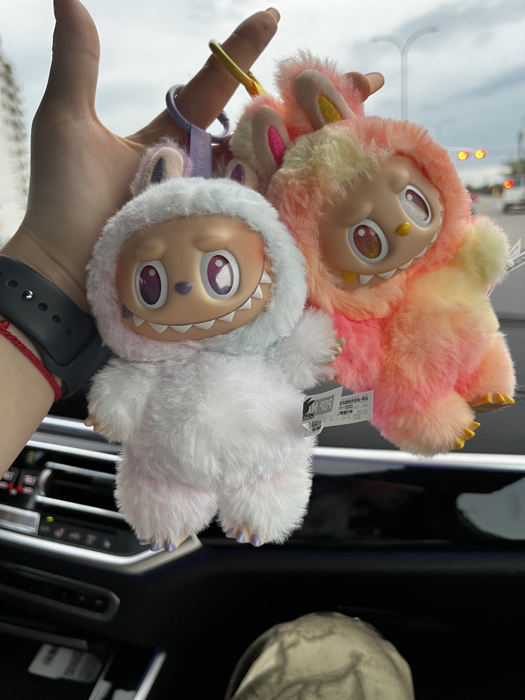 Labubu The Monsters Plush Keychain - photo 3