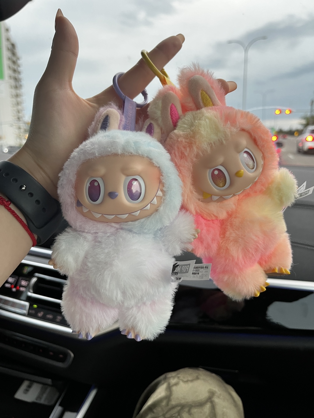 Labubu The Monsters Plush Keychain