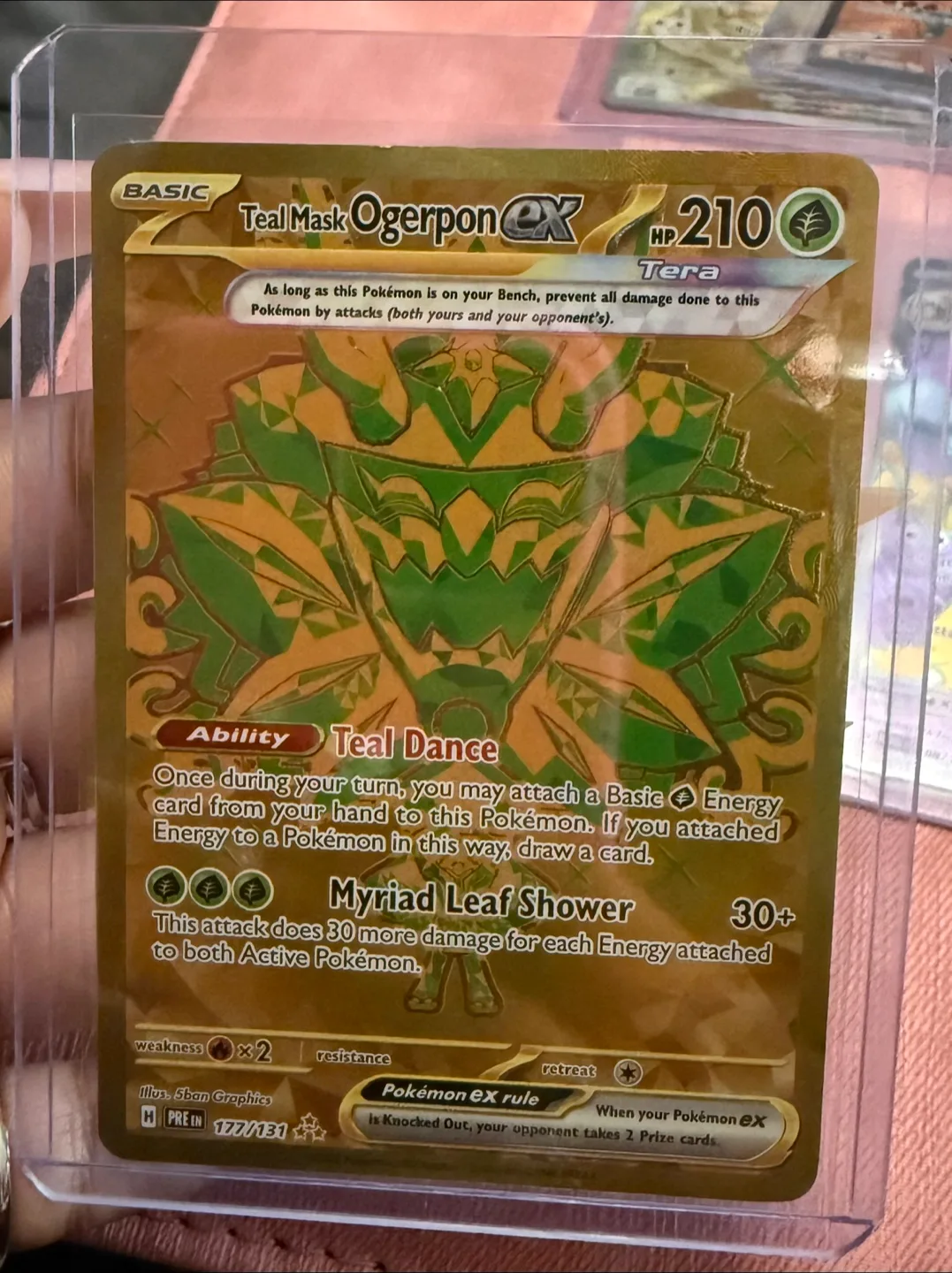 Pokémon EX Cards - Alakazam, Victini, Ho-Oh, Ogerpon, Eevee image indicator(5)