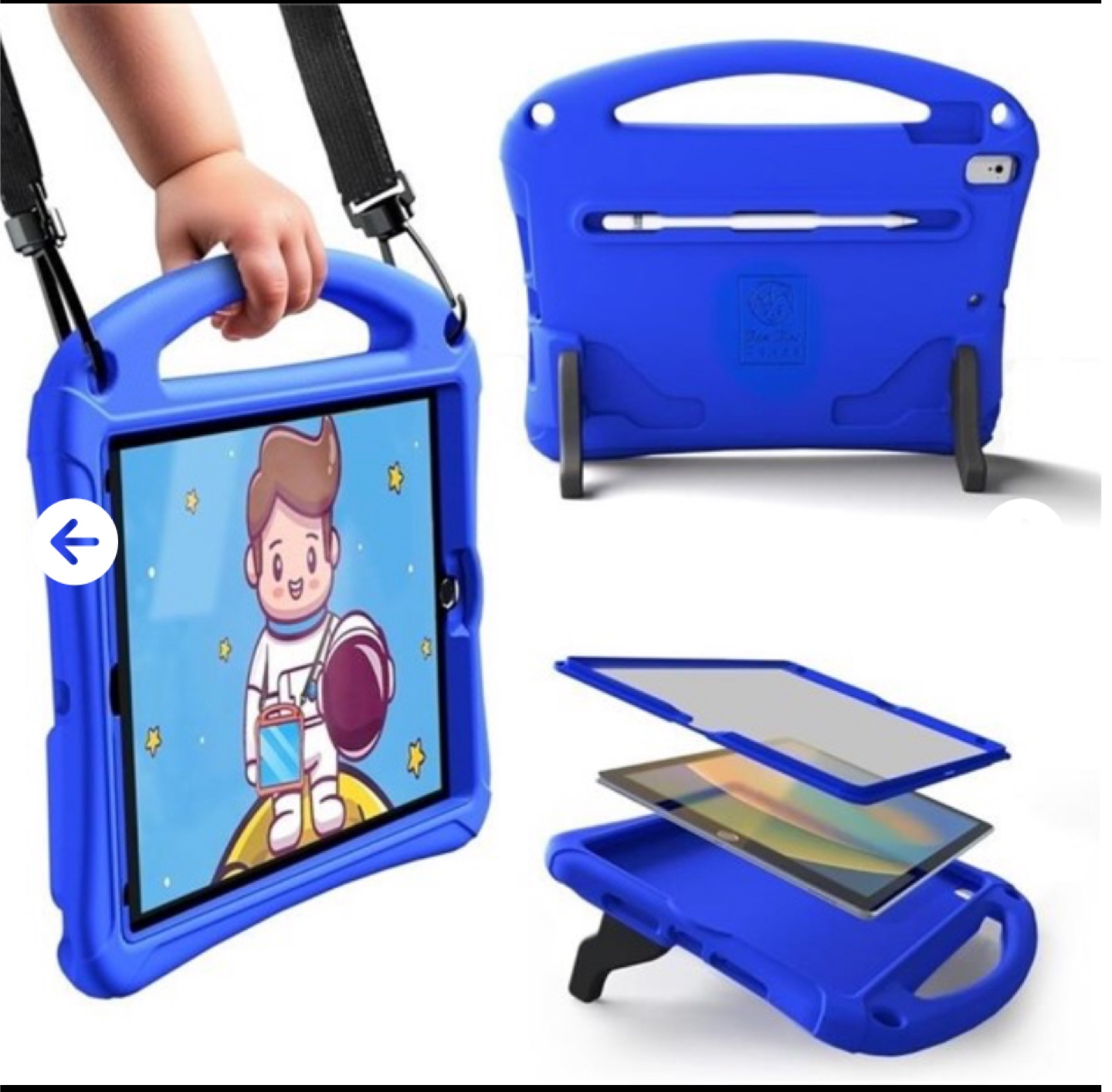 Bam Bino Space Suit iPad 10.2 Case, iPad 9th Gener