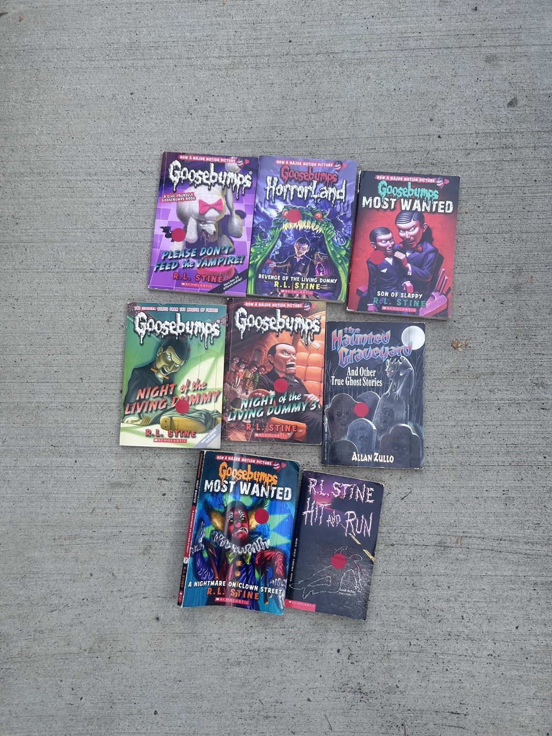 Goosebumps & R.L. Stine Books Bundle