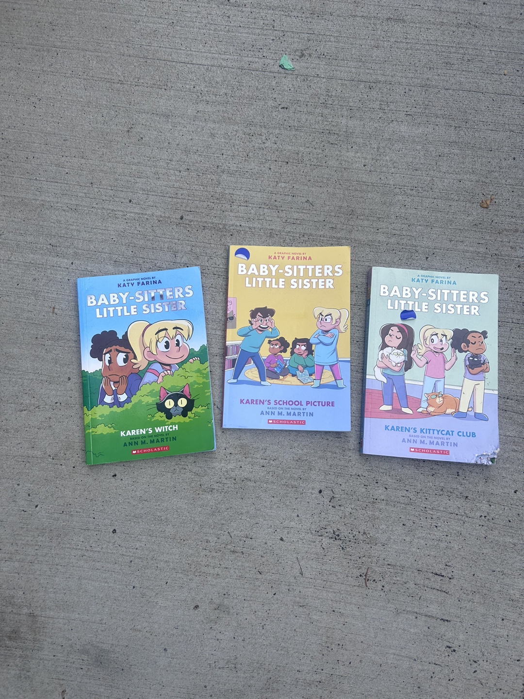 Baby-Sitters Little Sister Graphic Novels by Katy Farina