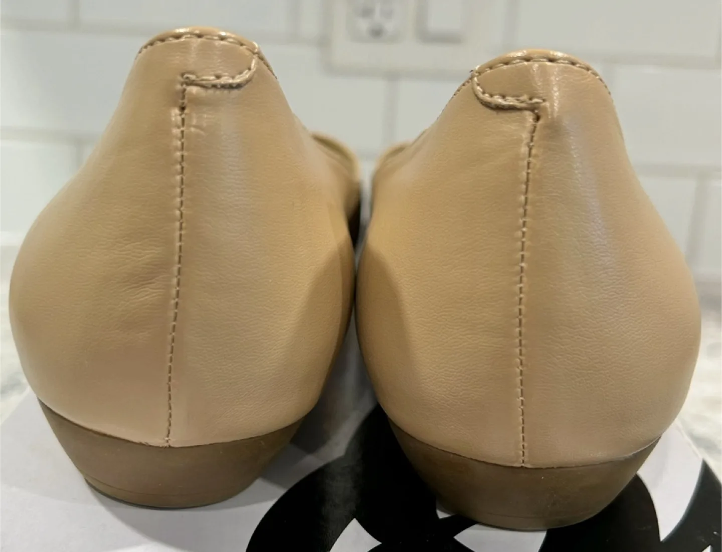 Nine West Peep-Toe Womens Flats image indicator(3)